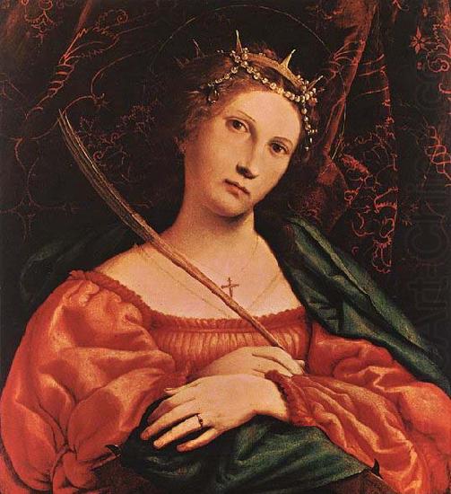 Lorenzo Lotto St Catherine of Alexandria china oil painting image